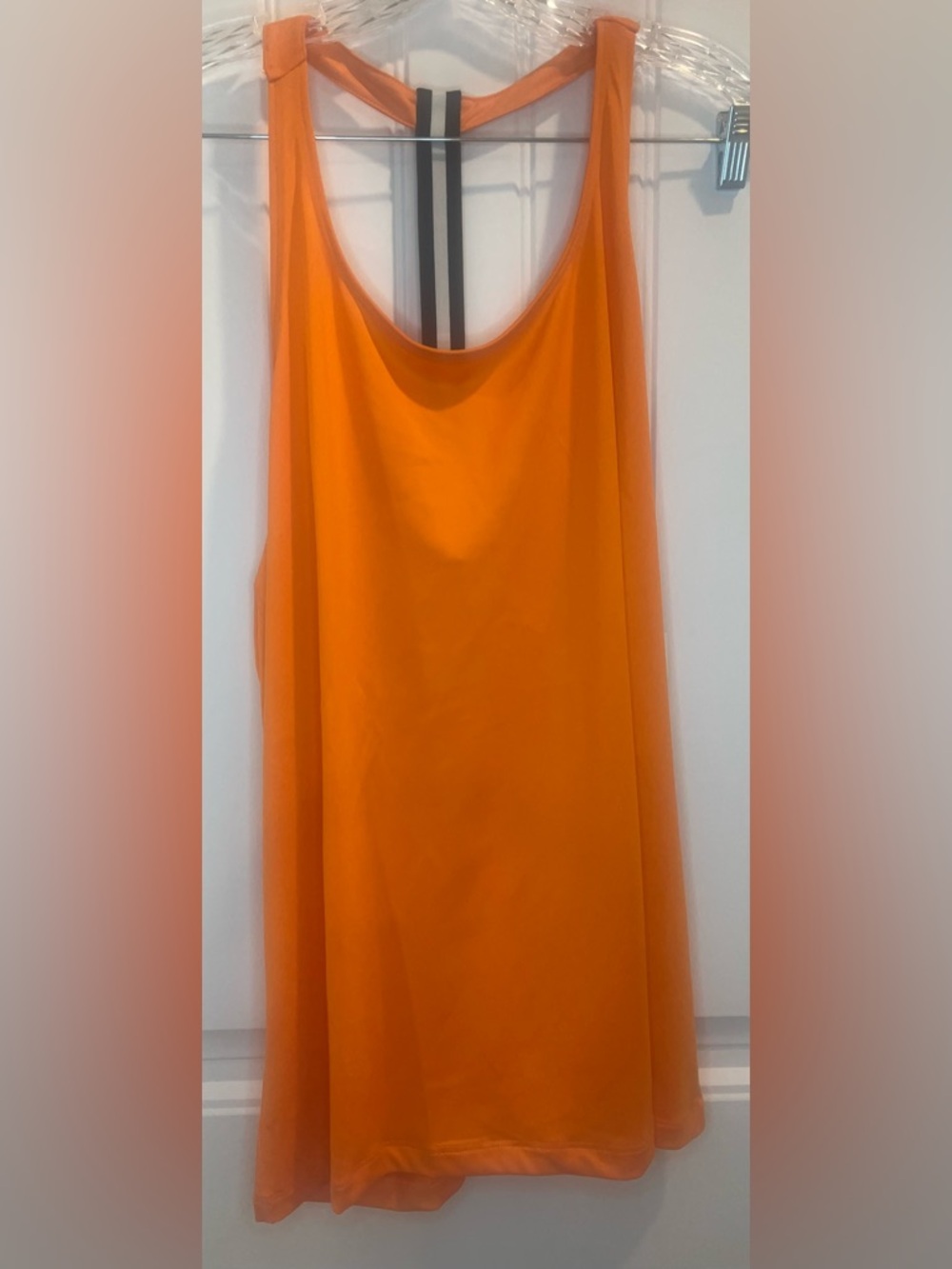 Ideology Bright Orange Tank Top